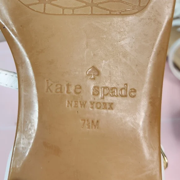 Kate Spade Daisy Leather Sandals - Picture 7 of 7